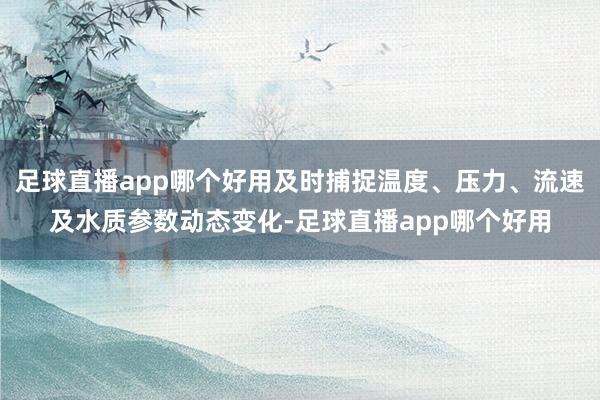 足球直播app哪个好用及时捕捉温度、压力、流速及水质参数动态变化-足球直播app哪个好用